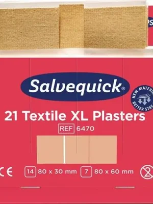 Salvequick Pflasterstrips Salvequick Textilpflaster extra groß - 6470 Jetzt Bestellen