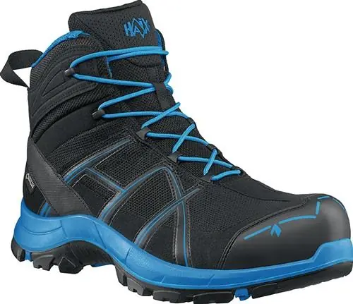 Haix Sicherheitsstiefel BE Safety 40.1 Mid Größe 8 (42) schwarz / blau - 610015-8 Günstig