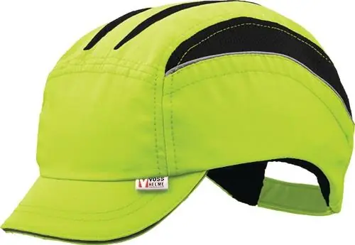 VOSS HELME Anstoßkappe VOSS HELME-Cap neo 53-61 cm neongelb - 12131003 Preisknaller