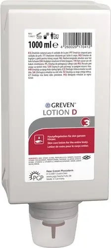 GREVEN Hautpflegelotion GREVEN® LOTION D 1l O/W-Emulsion Variofl.GREVEN Kracherpreis