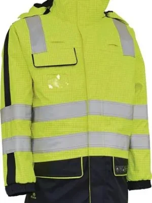 Garantierte Lieferung Multinorm-Warnschutzparka SECURETECH Gr.XL gelb/marineblau ELKA RAINWEAR