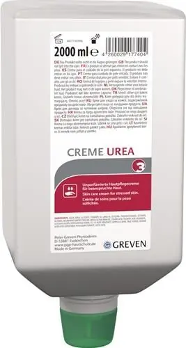 GREVEN Hautpflegecreme GREVEN® CREME UREA 2l silikon-/parfüm-/duftstofffrei - 14383005 Preisknaller
