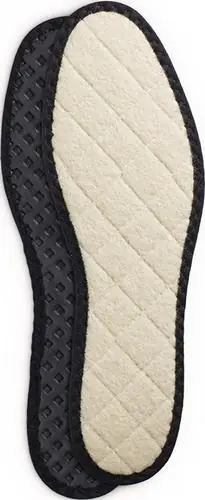 Einlegesohle Alu Therm Tech Gr.42 wollweiß-schwarz Alu-Kälteschutz COLLONIL Schneller Versand