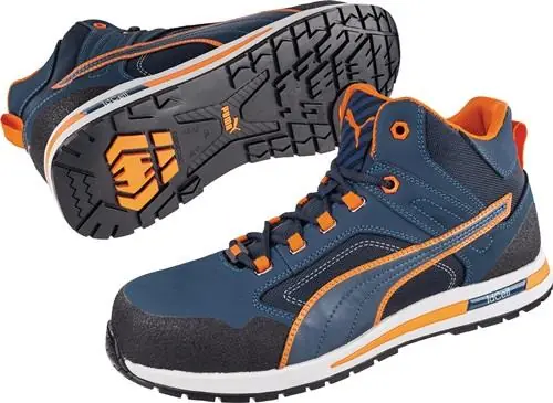 Super-Preis Sicherheitsstiefel Crosstwist MID Gr.45 blau/orange S3S FO HRO SR 20345:2022