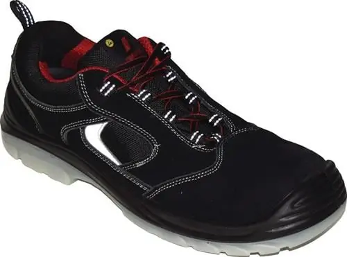 Sicherheitsschuh EASY STEP Gr.46 W.11 schwarz S1P SRC EN20345 Leder NITRAS Mega-Angebot