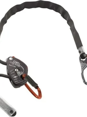 Neu Im Sortiment Verbindungsmittel LORY X EN 358:2018 EN 795-B:2012 PSA III PA,Alu,STA L.ca.1,5m