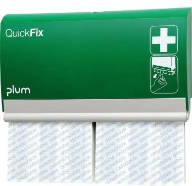 Aktuell QuickFix Pflasterspender 5529 incl. Fingerverbände Detectable Long