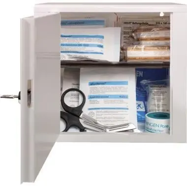 Super-Preis SÖHNGEN Erste Hilfe Schrank PICCOLO 5001024 DIN 13157 gefüllt weiß