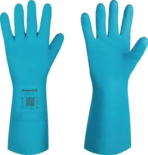 Zertifiziert Chemiehandschuhe FLEXTRIL™ 101 Gr.9 grün EN 388,EN 374 PSA III HONEYWELL