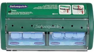 Salvequick Pflasterspender 1009072 detektierbar +2x35Pflaster Gratis Versand