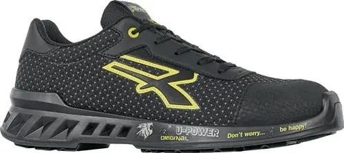 Sicherheitsschuh MATT Gr.45 W.11 schwarz/gelb S3S CI FO SR ESD EN ISO 20345:2022 Geprüft