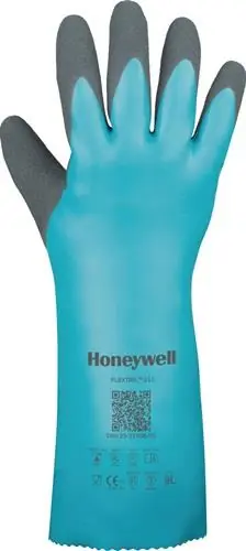 Aktuell Chemiehandschuhe FLEXTRIL™ 211 Gr.9 grün EN 388,EN 374,EN 407 PSA III HONEYWELL