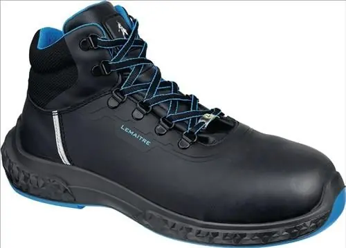 Sicherheitsstiefel Anton high Gr.41 schwarz/blau S3 ESD SRC EN20345 Rabatt