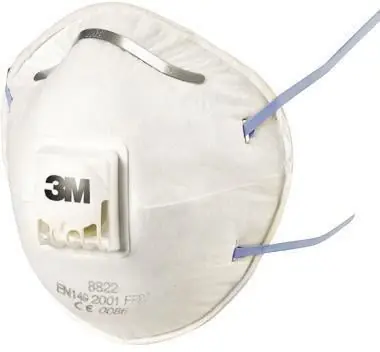 Geprüft 3M Maske 8822 FFP2 mit Ventil 10 St./Pack.
