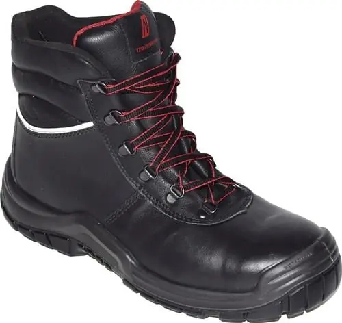 Sicherheitsstiefel POWER STEP MID+ Gr.44 schwarz S3 HRO SRC EN20345 Volleder Rabatt