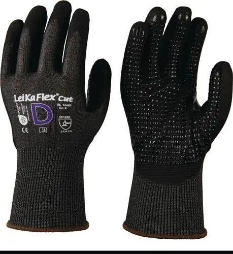 Schnittschutzhandschuhe LeiKaFlex® CUT RL 1645 Gr.9 grau/schwarz EN 388 PSA II Jetzt Bestellen