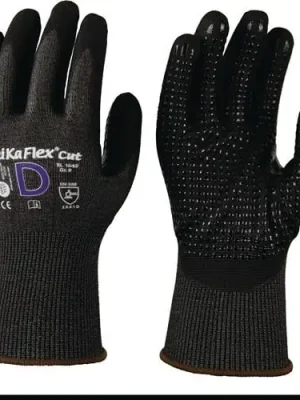 Schnittschutzhandschuhe LeiKaFlex® CUT RL 1645 Gr.10 grau/schwarz EN 388 PSA II Versand Am Gleichen Tag