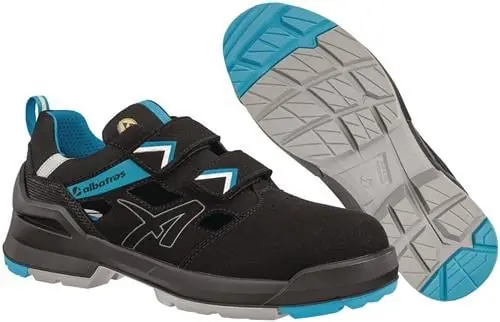 Sicherheitssandale FORGE AIR LOW Gr.46 W.11 schwarz-blau S1 DIN EN 20345:2022 Preisknaller