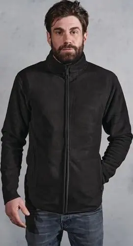 Men’s Double Fleece Jacket Gr.XL black PROMODORO Bestseller