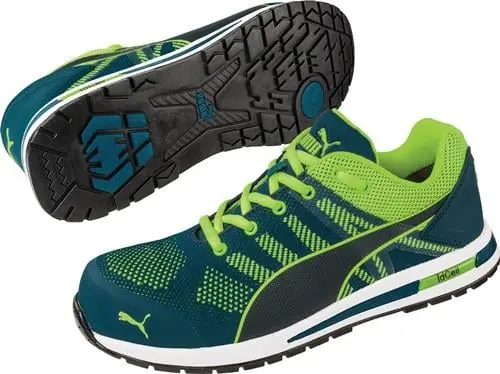 Garantierte Lieferung Sicherheitsschuh Elevate Knit GREEN LOW Gr.44 W.11 blau/grün S1PS ESD FO HRO SR