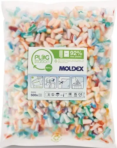 Moldex Gehörschutzstöpsel Spark Plugs® Nachfüllpackung - 786001 Garantierte Lieferung