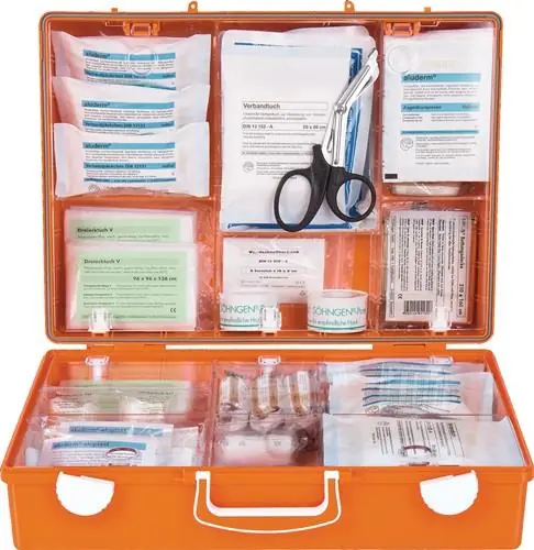 Top-Seller Erste Hilfe Koffer gr.MT-CD B400xH300xT150ca.mm orange SÖHNGEN