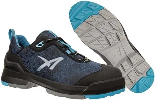 Abverkauf Sicherheitsschuh TARAVAL Blue GH Low Gr.41 W.41 schwarz-blau S3L ALBATROS