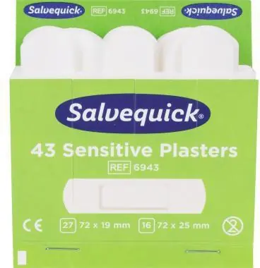 Salvequick Pflaster sensible 6943 Allergiker 43 St./Pack. Meistverkauft