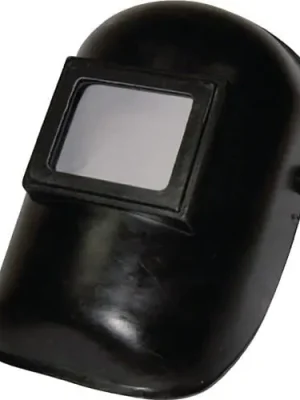 Versand Am Gleichen Tag Schweißerkopfschutzhaube m.DIN-9-Glas u.Vorsatzglas 90x110mm Ku.SCHMICO