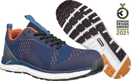 Beliebt Sicherheitsschuh AER55 IMPULSE BLUE LOW Gr.43 blau/orange S1P ESD HRO SRA