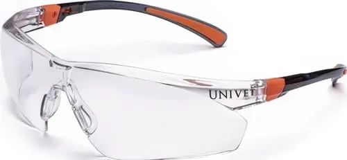 Top-Seller Schutzbrille 506 UP EN 166,EN 170 Bügel schwarz/orange PC UNIVET