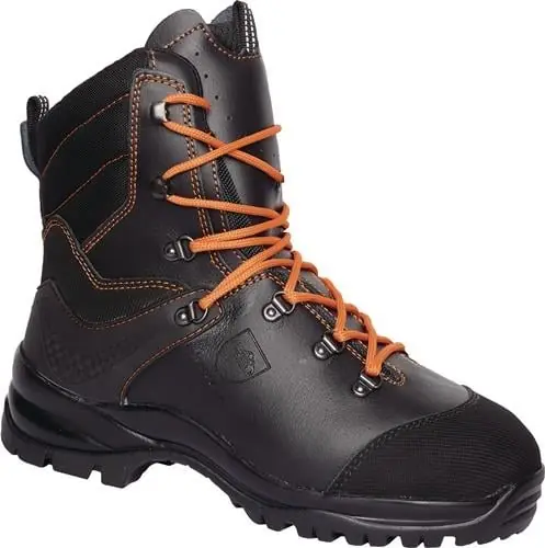 Direktkauf Forstsicherheitsstiefel KAILASH Gr.41 schwarz/orange GlattlederS3 HRO CI HI SRC