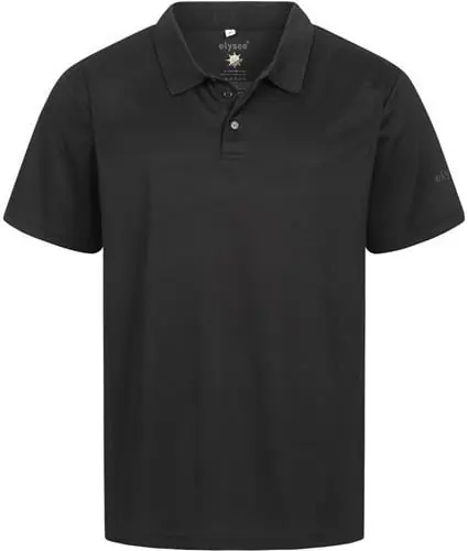 Herrenpoloshirt TINEO Gr.L schwarz ELYSEE Saisonangebot