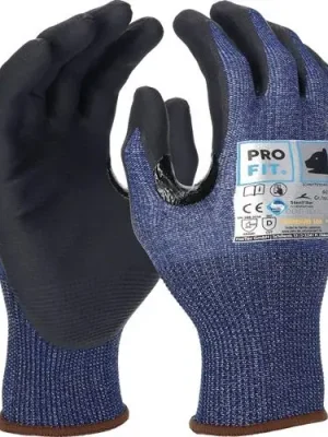 Schnittschutzhandschuhe Schnittstop Pro Gr.9 blau/schwarz EN 388 PSA II PRO FIT Kostenfreie Lieferung