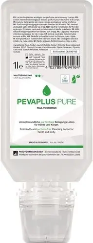 Handreinigung PEVAPLUS PURE 1l unparfümiert Softflasche PAUL VOORMANN Preis Gesenkt