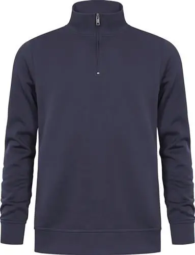 Sweatshirt Troyer Side Pocket Gr.M navy PROMODORO Beliebt