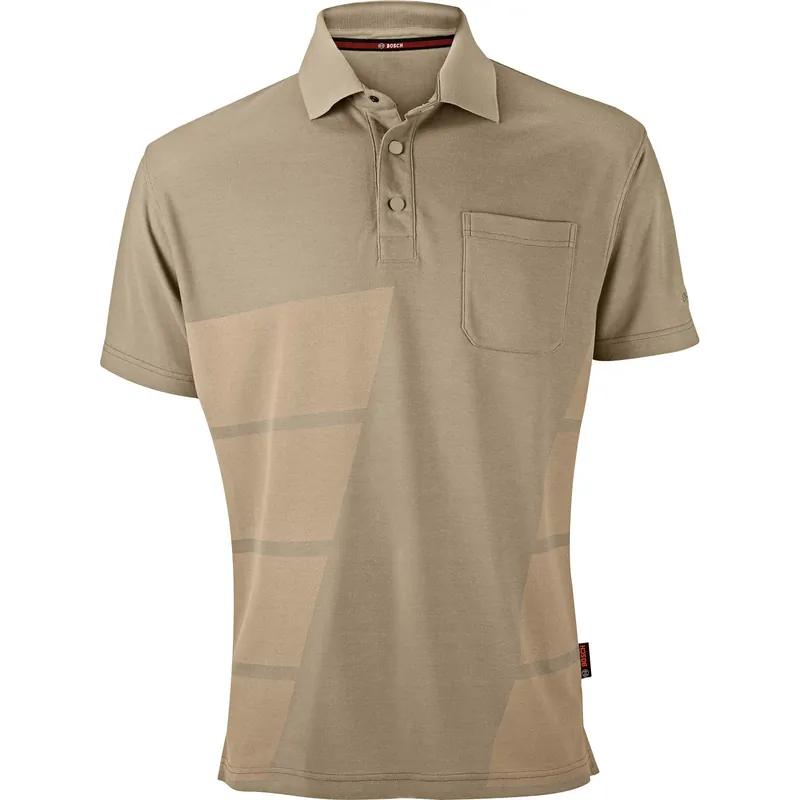 Bosch WPSI 05 Poloshirt Gr. M beige - 061880003L Preis Gesenkt