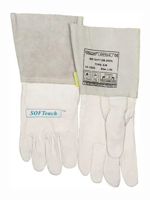 Weldas Schweißerhandschuhe natur EN 388 EN 12477 EN 1149-2 Gr. XL (9,5) - 10-1005-XL Jetzt Bestellen