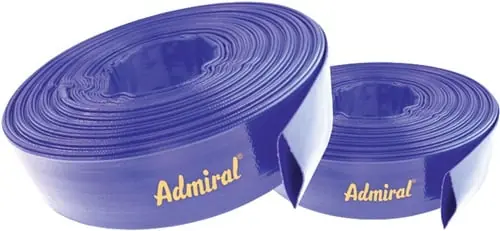 Rabatt Admiral Flachschlauch Admi Flat ID 203mm L.50m blau Rl.ADMIRAL - 602A-200-050
