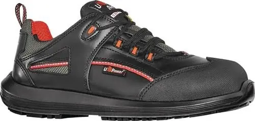 UPower Sicherheitsschuh Iroko Größe 42 schwarz / rot - RR20304-42 Sonderaktion