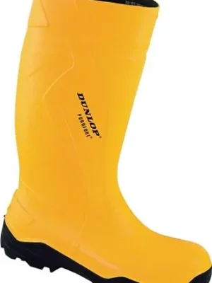 DUNLOP Sicherheitsstiefel Purofort+ Full Safety Gr.47 gelbPUR S5 CI SRC EN20345 - 45507-47 Sonderaktion