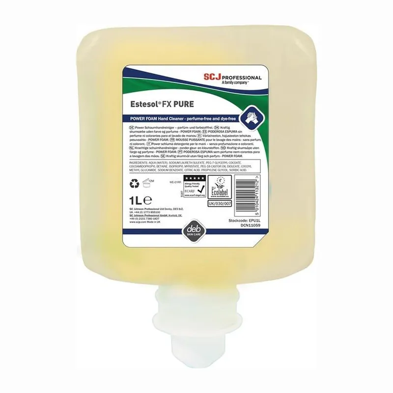 Top-Preis SC Johnson Power Schaumhandreiniger Estesol FX PURE 1 l - EPU1L