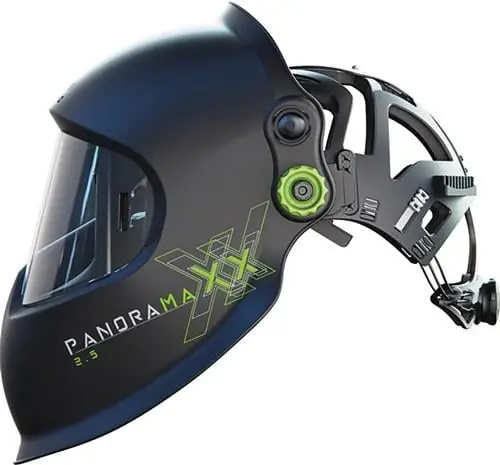 Gratis Versand optrel Schweißerschutzhelm panoramaxx schwarz - 1010000
