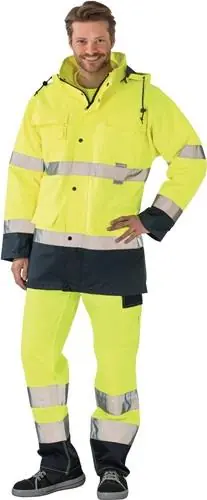 Knallerangebot Planam Warnschutzparka Größe XL gelb / marine - 2057056