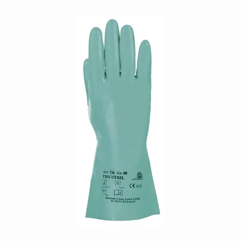 Top-Seller Honeywell Chemiehandschuh Tricotril 736 Gr. 10 grün EN 388 EN 374 PSA III - 736/10