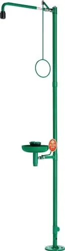 Mega-Angebot B-SAFETY Notdusche ClassicLine m.Augendusche m.Auffangbecken Bodenmont.Anschl.3/4 IG Zoll - BR 837 085