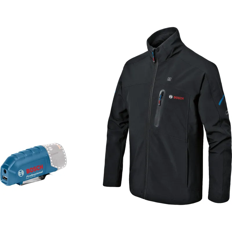 Bosch Beheizbare Kleidung GHJ 12+18V XA Akkuadapter GAA 12V-21 Professional Gr. 3XL Solo - 06188000E2 Markenprodukt
