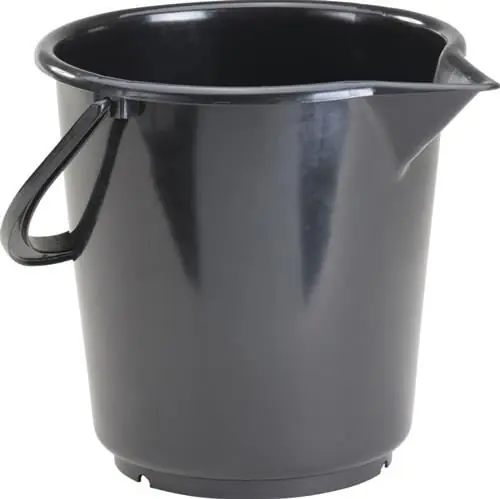 Online Kaufen hünersdorff Eimer 10,5 l HD-Polyethylen schwarz - 941200