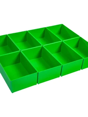 BS Systems 8x Insetbox D3 grün - 6000001713 Preis Gesenkt