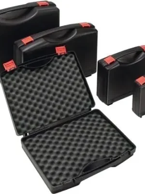 WAG Kunststoffkoffer L395xB295xH106 mm PP 1 Griff - TEKNO 2011 SCHW/ROT Preisreduziert